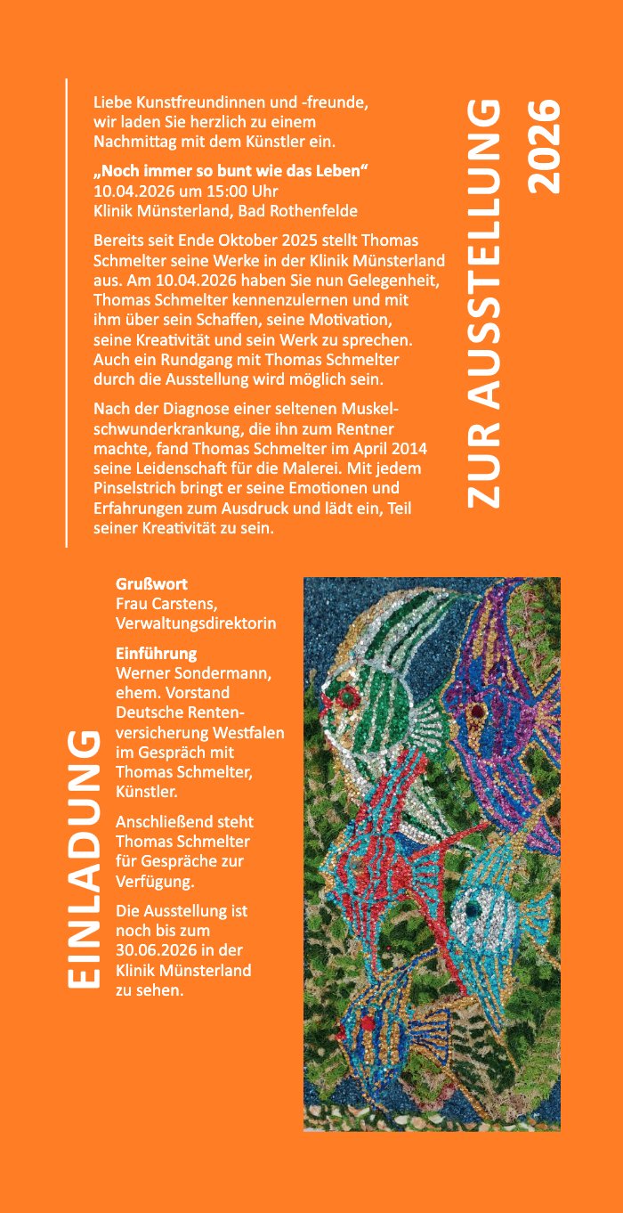 Flyer: Noch immer so bunt wie das Leben