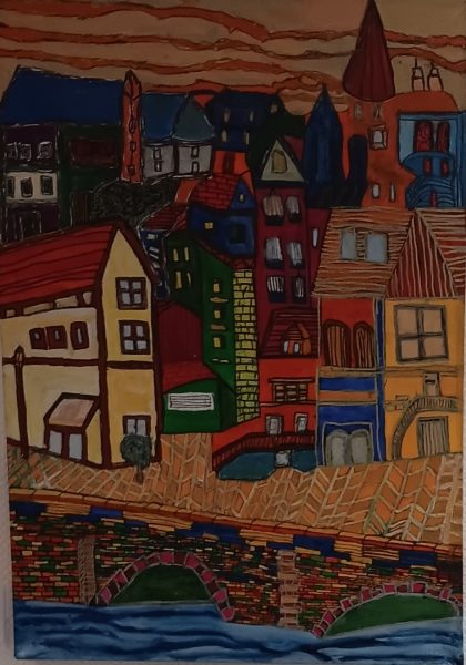 Bunte Stadt